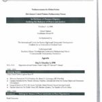 Agenda: 20th Annual Parliamentary Forum