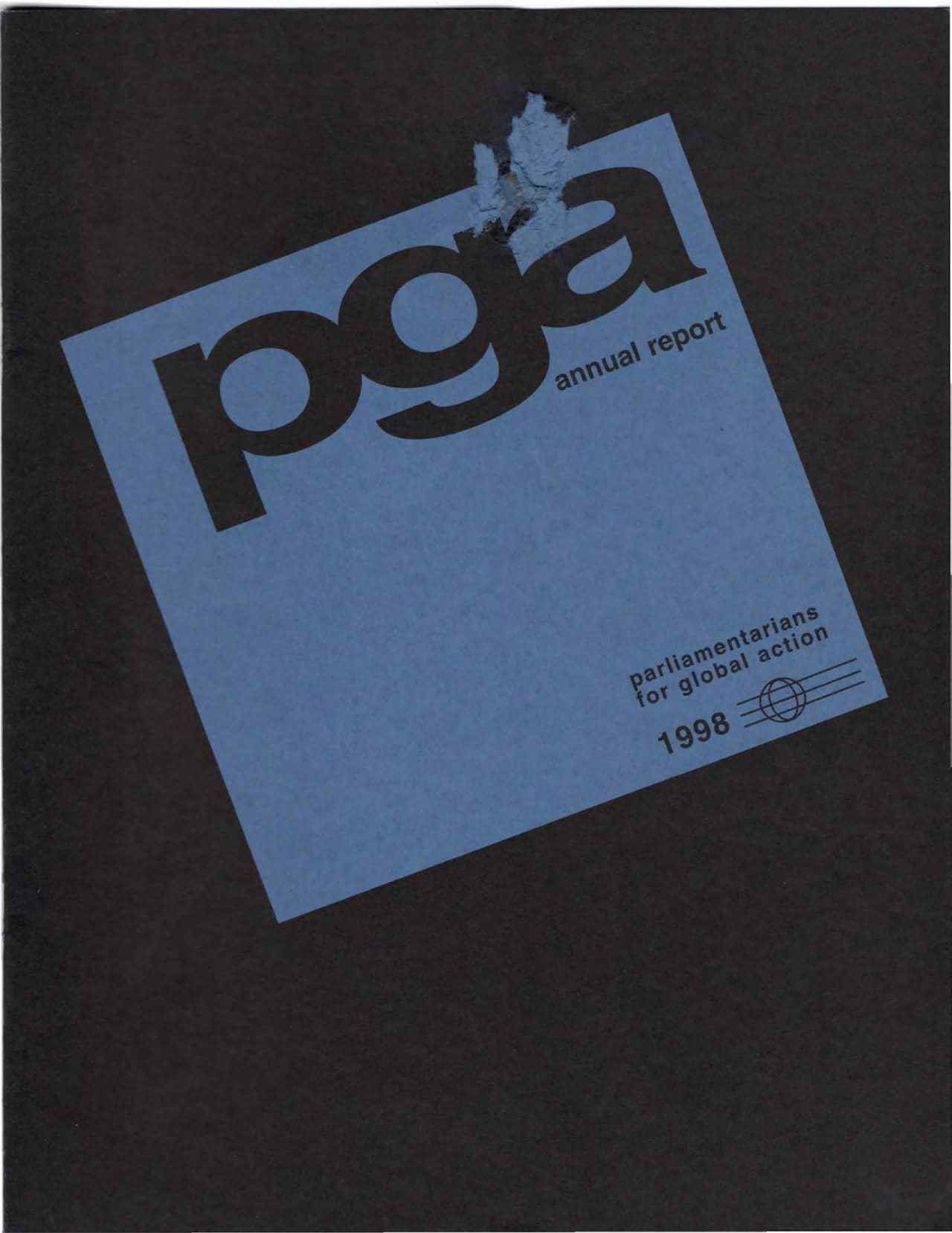1998 Annual Report - Parliamentarians for Global Action