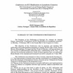 Summary of Proceedings: Conference on ICC Ratification in Lusophone Countries (Fe. 2001)