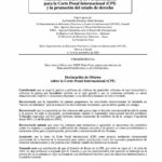 Declaración de Ottawa sobre la Corte Penal Internacional (Nov. 2002)