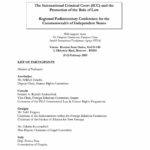 List of Participants: Regional Parliamentary Conference for the Commonwealth of Independent States