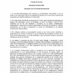 Amenazas a la Corte Penal Internacional - Consejo de Europa