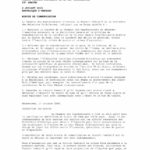 Uruguay - Felipe Michelini communique