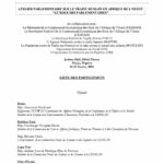 Liste des Participantes: Seminaire Parlementaire Sur Le Trafic Humain En Afrique De L’Ouest