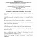 Declaración De Brasilia Sobre La Corte Penal Internacional (Mar. 2004)
