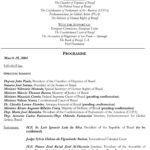 Agenda: Iberoamerican-Lusophone Parliamentary Conference on the International Criminal Court