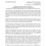 PGA Urges Governments to Oppose Renewal of Security Council Resolution 1487