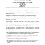 Declaration on Parliamentary Ethics and Accountability (June 2004)