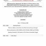 PGA Regional Seminar: The Role of Parliament and Parliamentarians in addressing Small Arms, Conflict Prevention and Transitional Democracy and Justice in Africa