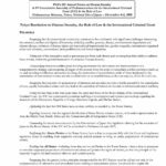 Tokyo Resolution on Human Security, the Rule of Law & the International Criminal Court