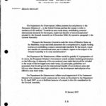 Letter of Department for Disarmamaent Affairs