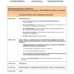 Agenda: G8 Parliamentarians’ Conference on the Economic Rewards of Investing in HIV/AIDS Prevention and Health