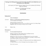 Meeting of the Working Group on the Universality of the ICC in the Middle East and the Mediterranean (MEMED) (June 2007)