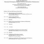 Agenda: Financing For Development, Migration Push Factors and the Role of Parliamentarians