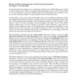 Mission of Chilean Parliamentarians to the ICC and other institutions