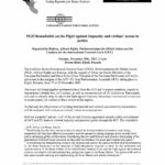 NGO Roundtable on the Fight against Impunity and victims’ access to Justice