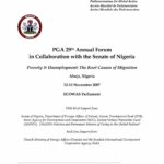 Agenda: PGA 29th Annual Forum in Collaboration with the Senate of Nigeria