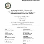 List of Participants: PGA Seminar on the Paris Declaration on Aid Effectiveness