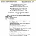 Paramaribo Regional Parliamentary Seminar - International Justice and Security - The Role of the International Criminal Court (ICC)
