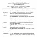 Agenda: Maximising the Impact of the ICC System: The Role of Parliamentarians in promoting Effectiveness