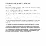 PGA Statement on the Conflict in the Gaza Strip (Jan. 2009)