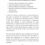 Mot de cloture du Bureau du Senat