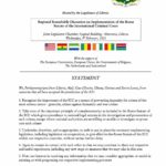 Declaration: Regional Roundtable Discussion on Implementation of the Rome Statute of the International Criminal Court (Feb. 2011)