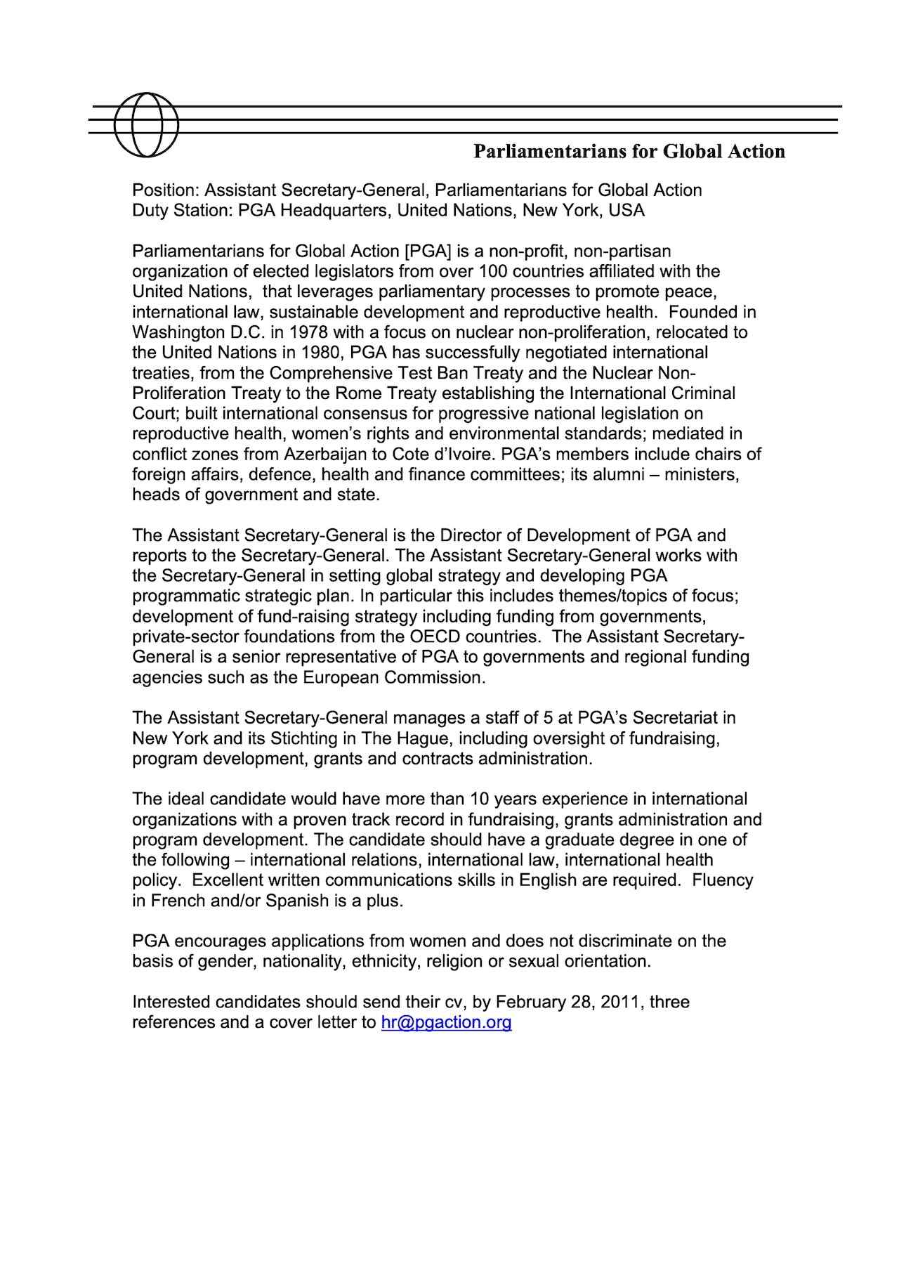 Colombo Plan of Action (Oct. 2011)