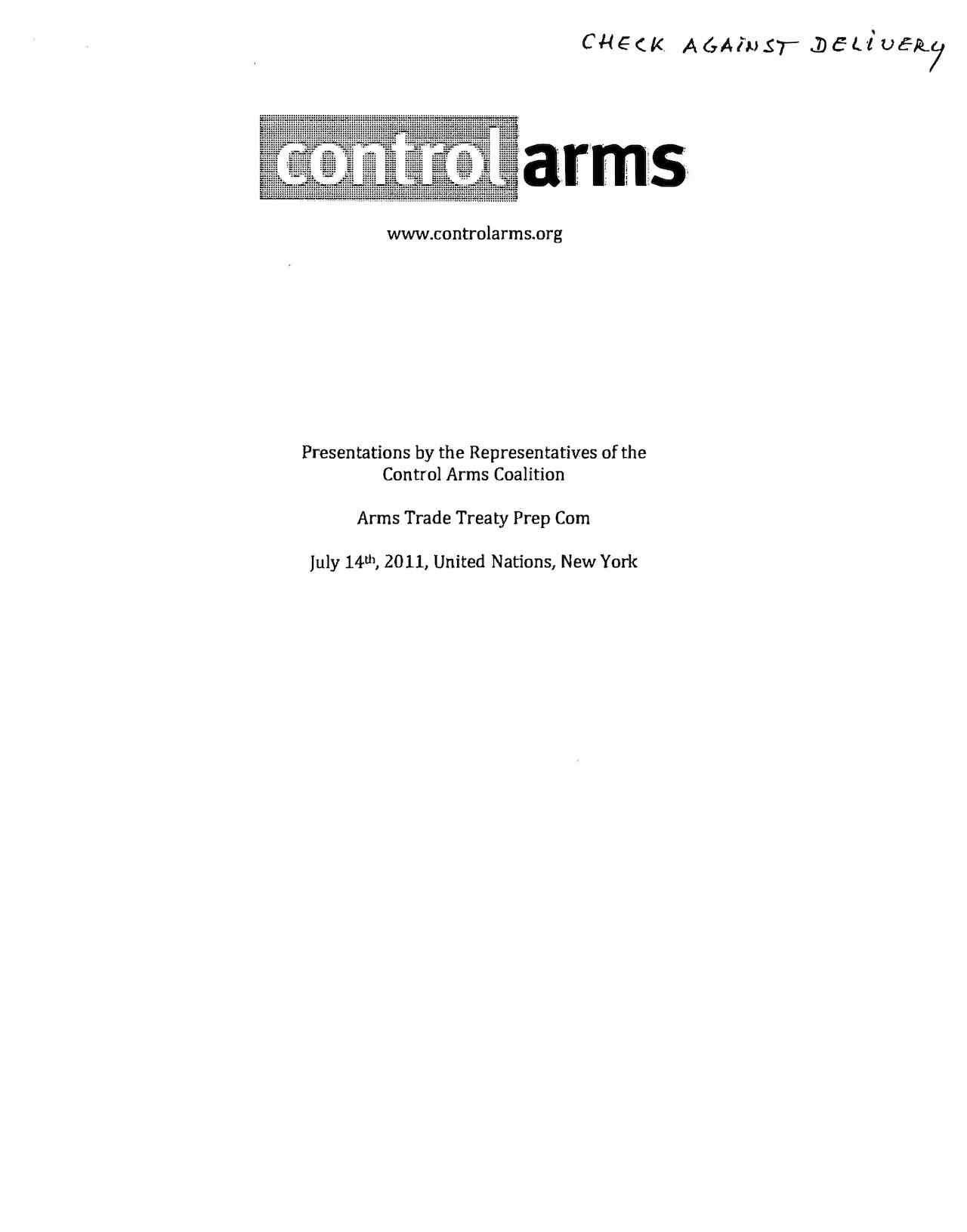 PGA UN Newsletter (Dec. 2011)