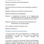 Plan d'Action de Colombo (Oct. 2011)