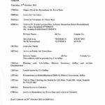 Agenda: Visit of Hon. Lord George Foulkes to Sri Lanka (Oct. 2011)