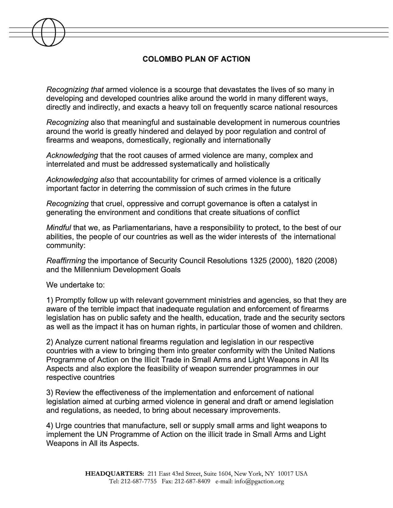 Reponse Form: PGA's 33rd Annual Forum (2011)