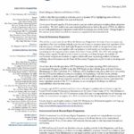 Letter of H.V. Ross Robertson MP to Colleagues, Partners and Friends of PGA (Feb. 2012)
