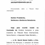 Speech by Senador Paulo Paim