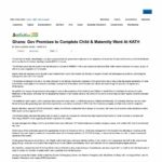 Ghana: Gov Promises to Complete Child & Maternity Ward At KATH