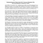 PGA Announces Recipients of 17th Annual Defender of Democracy Awards