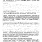 Statement of Hon Boubacar Diarra concerning the adoption of UN Security Council Resolution 2085 (2012)