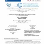 Agenda: Assemblée Consultative Des Parlementaires Pour La Cour Pénale Internationale (CPI) Et L’etat De Droit, 7 Ième Session