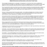 Global Parliamentarian Declaration on the Arms Trade Treaty