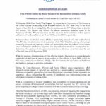 Côte d’Ivoire ratifies the Rome Statute of the International Criminal Court