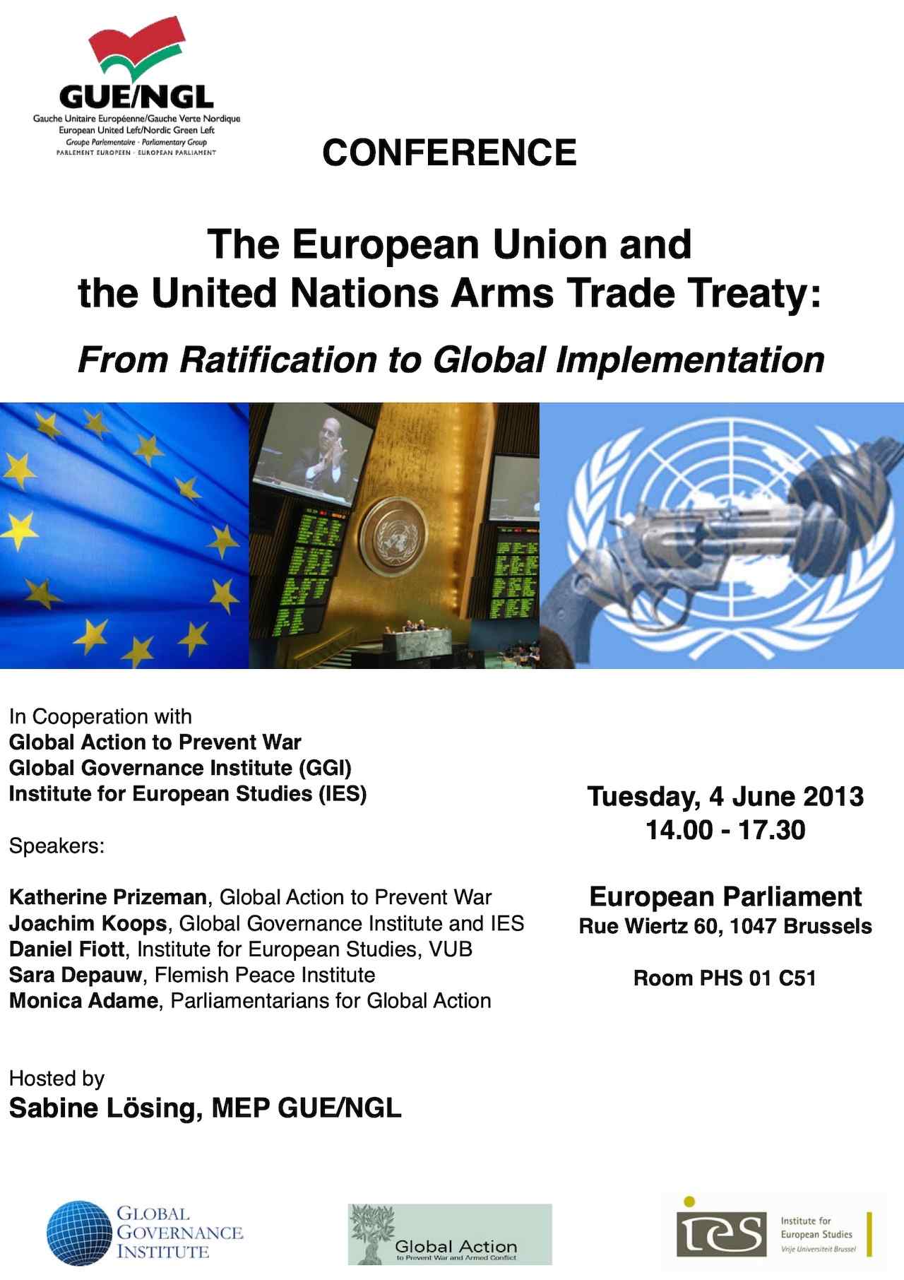 Conference: The European Union and the United Nations Arms Trade Treaty