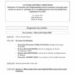 Séminaire à l'attention des Parlementaires sur les mesures à prendre pour mettre en oeuvre le principe de la complémentarité entre les juridictions nationales et la CPI