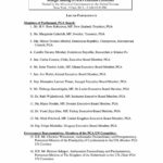 List of Participants: Strategic Meeting of PGA’s Executive Committee