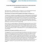 PGA Welcomes Additional Signatures and Ratifications of the Arms Trade Treaty by Large Number of UN Member States