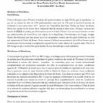 Allocution De L’Honorable Juliette Mbambu Mughole