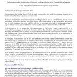 PGA calls for Urgent Action in the Central African Republic (Nov. 2013)