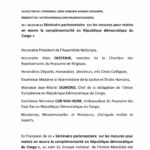 Allocution De L'Honorable Upira Sunguma Kagimbi Dieudonne