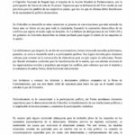 Carta de Delegación de Paz de las FARC-EP