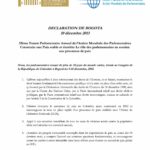 Declaration De Bogota (Dec. 2013)