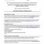 Informations logistiques (autofinancement) - 35 ème FORUM PARLEMENTAIRE ANNUEL DE L’ACTION MONDIALE DES PARLEMENTAIRES